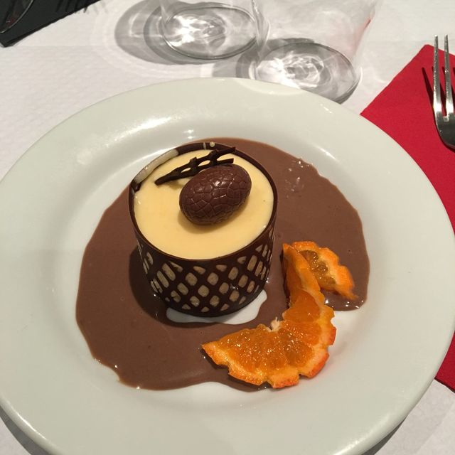 Bûche à la mandarine